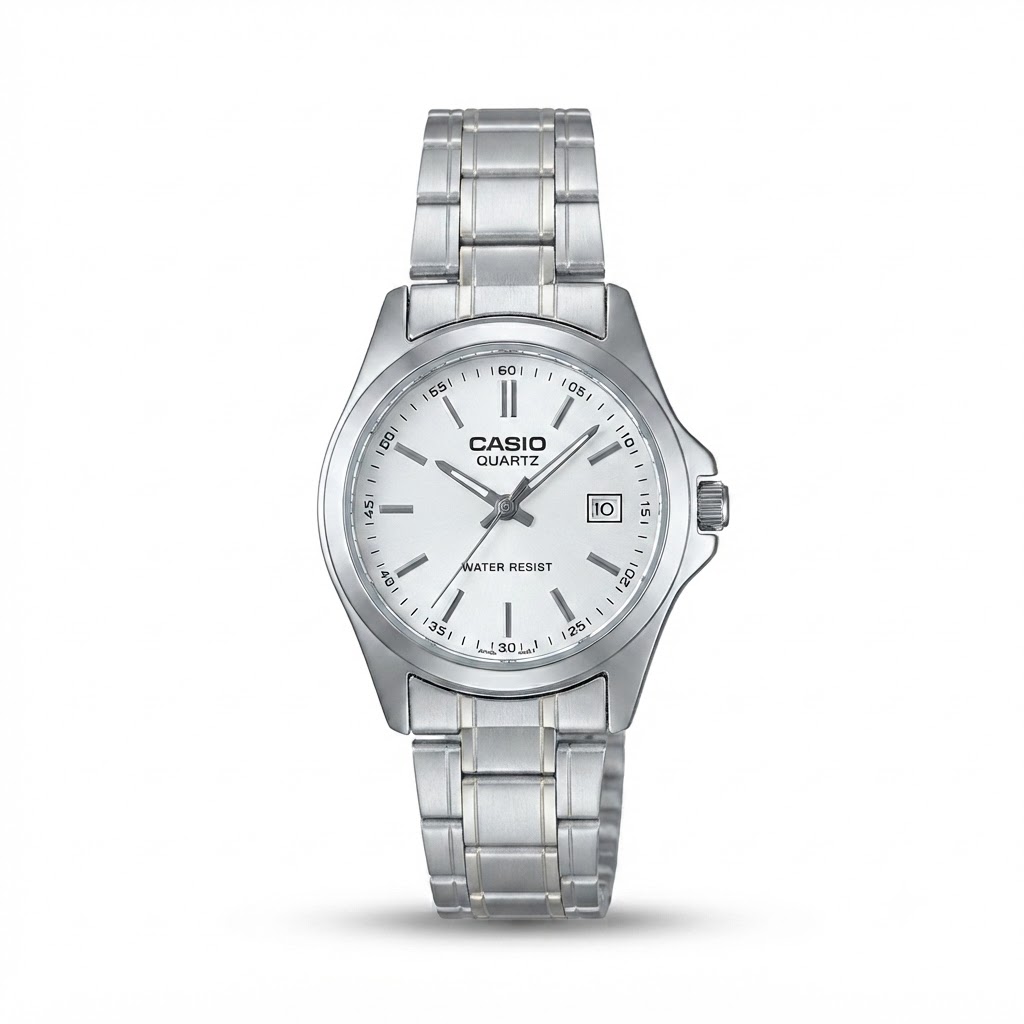 ساعت مچی زنانه استیل CASIO