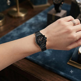 ساعت مچی زنانه استیل طرح سه موتورSEIKO